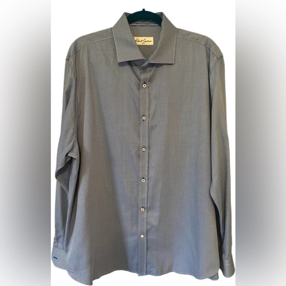 Robert Graham Blue Dress Shirt
